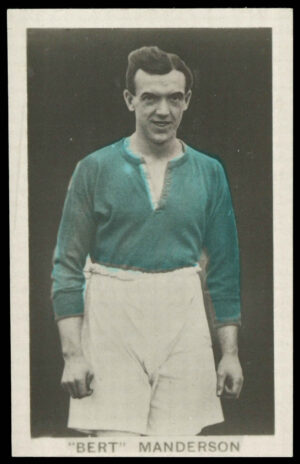 Boys' Friend - 'Famous Footballers (Half Length)' (1923) - Bert Manderson (Rangers)