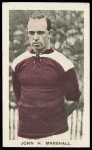 Boys' Friend - 'Famous Footballers (Half Length)' (1923) - John H. Marshall (Middlesbrough)