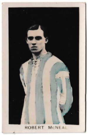 Boys' Friend - 'Footballers (1/2 Length Studies)' (1923) - Card #4 - Robert McNeal (West Bromwich Albion)