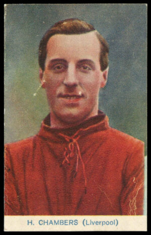Boys' Magazine - 'Coloured Studies of Famous Internationals' (1922) - H. Chambers (Liverpool)