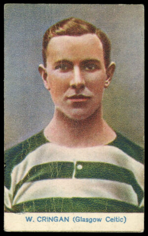 Boys' Magazine - 'Coloured Studies of Famous Internationals' (1922) - W. Cringan (Celtic)