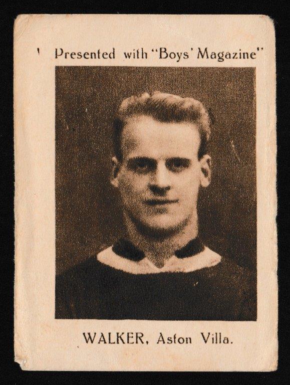Boys' Magazine - 'Footballers' (1922) - Walker (Aston Villa) Boys' Magazine - 'Footballers' (1922) - Walker (Aston Villa)