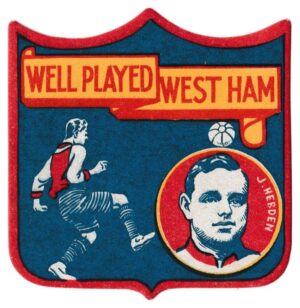 Boys' Magazine - 'Famous Footer Clubs' - (1926) - West Ham Utd (J. Hebden)