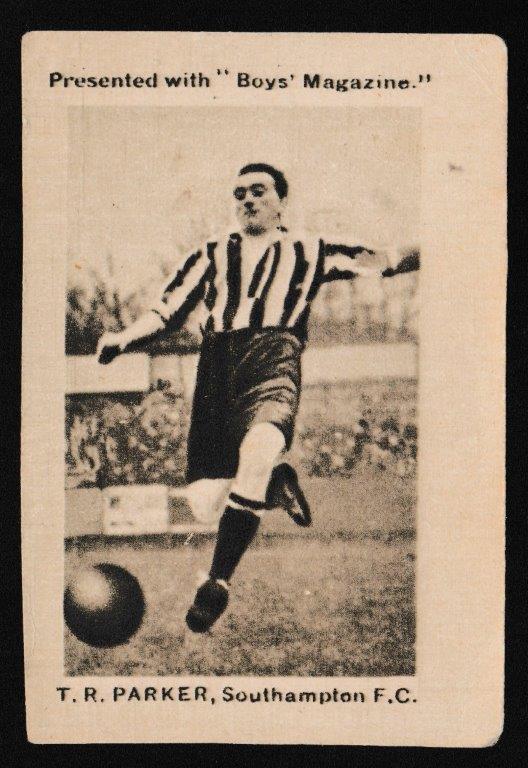 Boys' Magazine - 'Footballers & Miscellaneous' (1923) - T.R. Parker (Southampton) Boys' Magazine - 'Footballers & Miscellaneous' (1923) - T.R. Parker (Southampton)