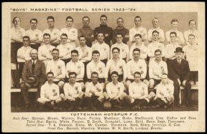 Boys' Magazine - 'Football Series 1923-24' (1923) - Tottenham Hotspur
