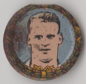 Boys' Magazine - 'Footballers - Metal Lapel Badges' - Badge #2 - W.H. Walker (Aston Villa)