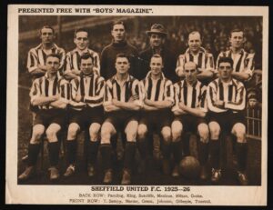 Boys' Magazine - 'Football Teams 1925-26 (EL)' (1925) - Sheffield United