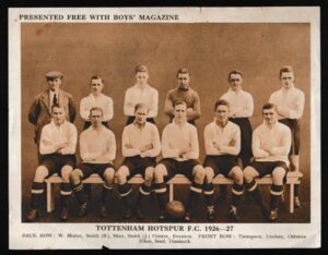 Boys' Magazine - 'Football Teams 1926-27 (EL)' (1926) - Tottenham Hotspur