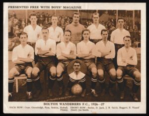 Boys' Magazine - 'Football Teams 1926-27 (EL)' (1926) - Bolton Wanderers