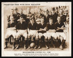 Boys' Magazine - 'Football Teams 1928 (EL)' (1928) - Manchester United