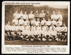 Boys' Magazine - 'Football Teams 1928 (EL)' (1928) - Tottenham Hotspur