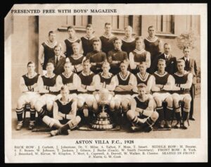 Boys' Magazine - 'Football Teams 1928 (EL)' (1928) - Aston Villa