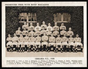 Boys' Magazine - 'Football Teams 1928 (EL)' (1928) - Chelsea