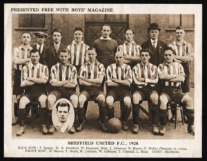 Boys' Magazine - 'Football Teams 1928 (EL)' (1928) - Sheffield United