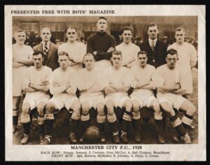 Boys' Magazine - 'Football Teams 1928 (EL)' (1928) - Manchester City