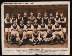 Boys' Magazine - 'Football Teams (EL)' (1925) - Aston Villa