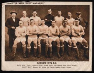 Boys' Magazine - 'Football Teams (EL)' (1925) - Cardiff City
