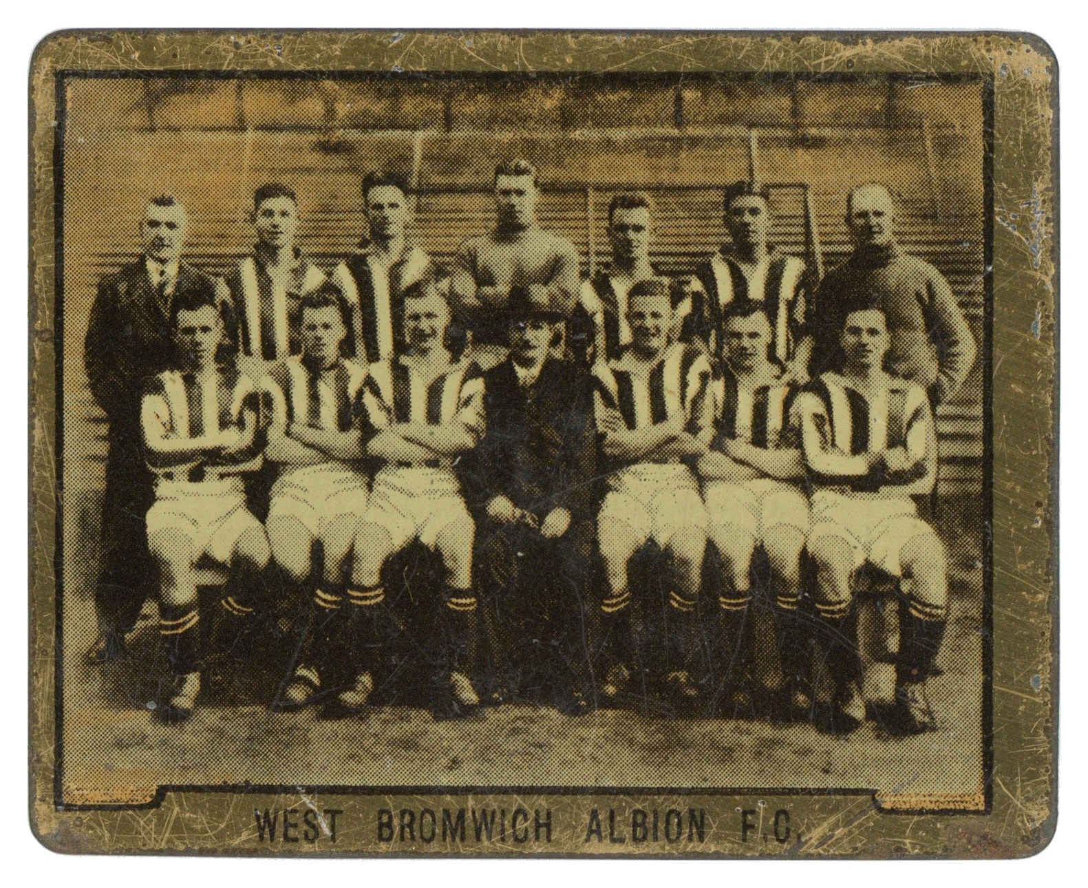 Topical Times - 'Football Teams (Metal)' (1931) - West Bromwich Albion Topical Times - 'Football Teams (Metal)' (1931) - West Bromwich Albion