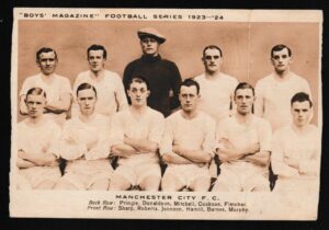 Boys' Magazine - 'Football Series' (1923) - Card #3 - Manchester City
