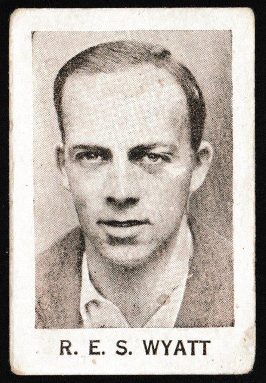 Boys' Magazine - '"Zat" Cards - Cricketers' (1930) - E.E. Wyatt Boys' Magazine - '"Zat" Cards - Cricketers' (1930) - E.E. Wyatt