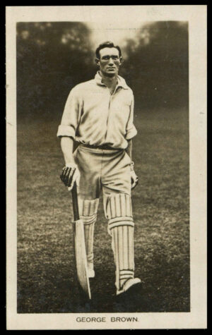 Boys' Realm - 'Famous Cricketers' (1922) - #12 - George Brown (Hampshire) Boys' Realm - 'Famous Cricketers' (1922) - #12 - George Brown (Hampshire)