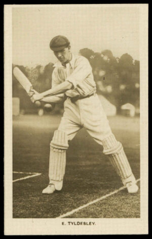 Boys' Realm - 'Famous Cricketers' (1922) - #4 - Ernest Tyldesley (Lancashire) Boys' Realm - 'Famous Cricketers' (1922) - #4 - Ernest Tyldesley (Lancashire)