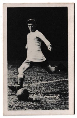 Boys' Realm - 'Famous Footballers' (1922) - Card #1 - James Dimmock (Tottenham Hotspur) Boys' Realm - 'Famous Footballers' (1922) - Card #1 - James Dimmock (Tottenham Hotspur)