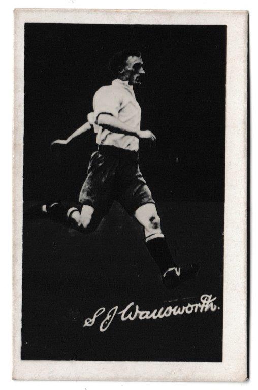 Boys' Realm - 'Famous Footballers' (1922) - Card #2 - Samuel J. Wadsworth (Huddersfield) Boys' Realm - 'Famous Footballers' (1922) - Card #2 - Samuel J. Wadsworth (Huddersfield)