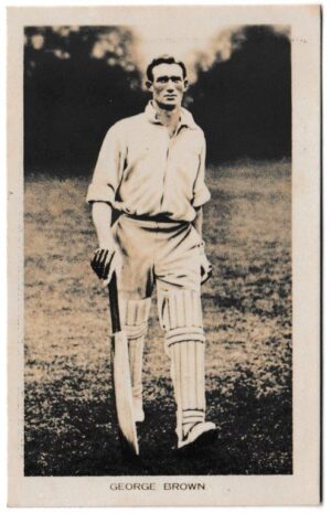 Boys' Realm - 'Famous Cricketers' (1922) - George Brown (Hampshire) Boys' Realm - 'Famous Cricketers' (1922) - George Brown (Hampshire)