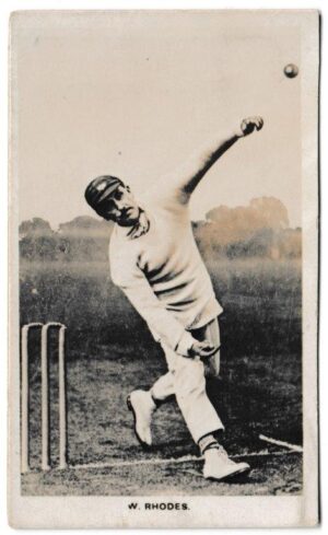 Boys' Realm - 'Famous Cricketers' (1922) - Wilfred Rhodes (Yorkshire)