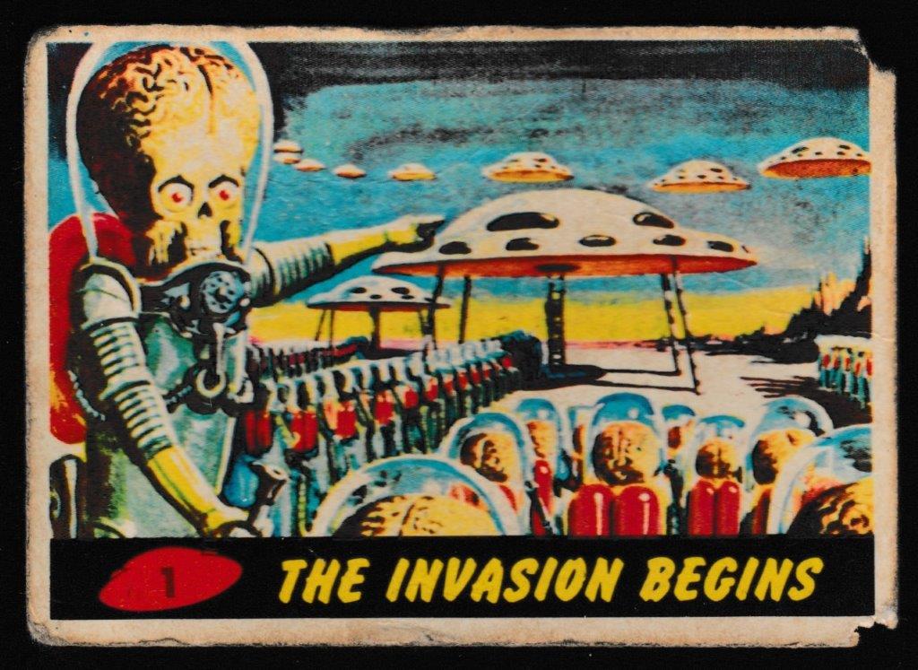 Bubbles Inc - 'Mars Attacks' (1964) - #1 - The Invasion Begins Bubbles Inc - 'Mars Attacks' (1964) - #1 - The Invasion Begins