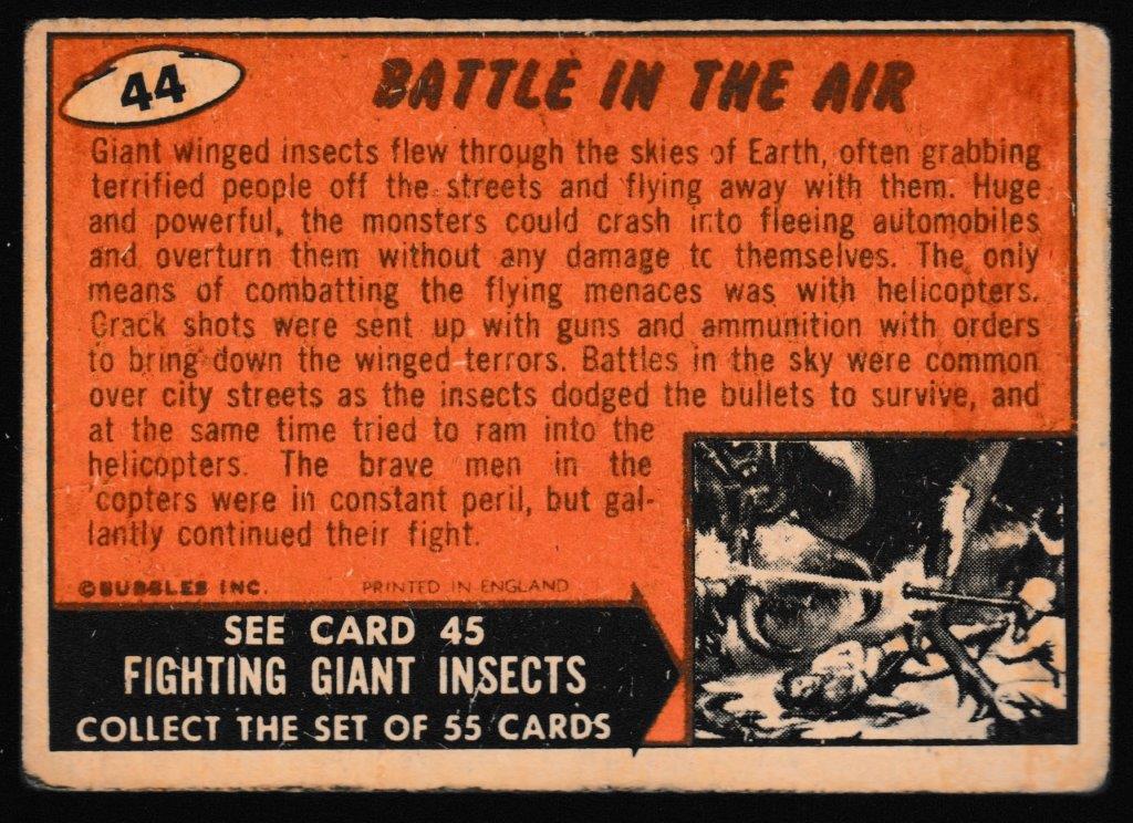Bubbles Inc - 'Mars Attacks' (1964) - #44 - Battle in the Air Bubbles Inc - 'Mars Attacks' (1964) - #44 - Battle in the Air