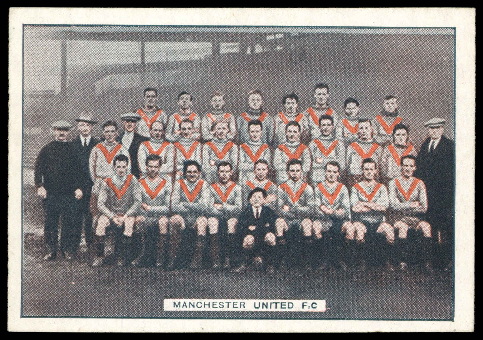 Bucktrout - 'Football Teams' (1924) - #37 - Manchester United F.C. Bucktrout - 'Football Teams' (1924) - #37 - Manchester United F.C.