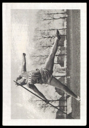 Bulgaria Zigarettenfabrik - 'Sport Photos' (1932) - Die Weltrekordlein im Speertwerfen Bulgaria Zigarettenfabrik - 'Sport Photos' (1932) - Die Weltrekordlein im Speertwerfen
