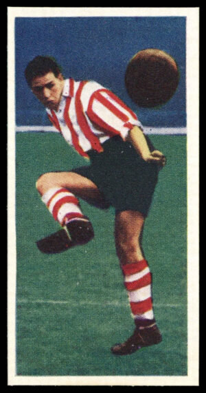 Cadet - 'Footballers (28mm Inverted)' #16 - George Shaw (Sheffield United) (1958)