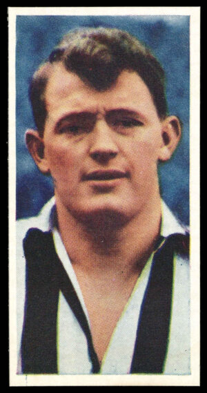 Cadet - 'Footballers (28mm Inverted)' #18 - R. Keith (Newcastle United) (1958)
