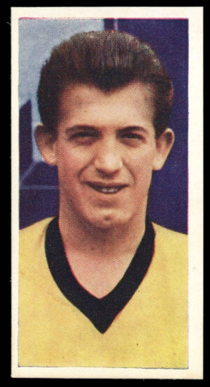 Cadet - 'Footballers (28mm Inverted)' #2 - Peter Broadbent (Wolverhampton Wanderers) (1958)