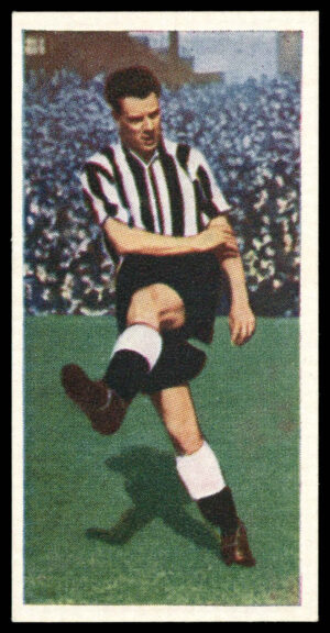 Cadet - 'Footballers (28mm Inverted)' #24 - Bobby Mitchell (Newcastle) (1958)