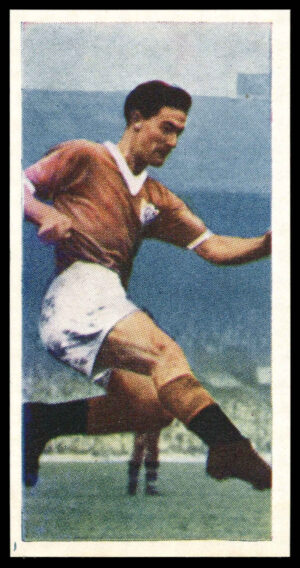 Cadet - 'Footballers (28mm Inverted)' #28 - Jackie Mudie (Blackpool) (1958)