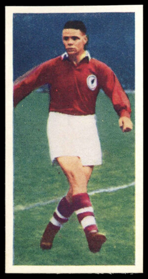 Cadet - 'Footballers (28mm Inverted)' #4 - Billy Liddell (Liverpool) (1958)