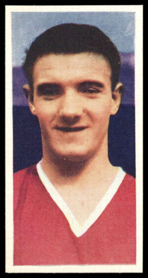 Cadet - 'Footballers (28mm Inverted)' #7 - Billy Foulkes (Manchester United) (1958)