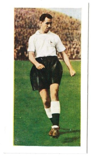 Cadet Sweets - 'Footballers (1957)' - Card #15 - Harry Clarke (Tottenham Hotspur)