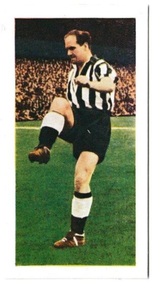 Cadet Sweets - 'Footballers (1957)' - Card #21 - Jimmy Scoular (Newcastle United)