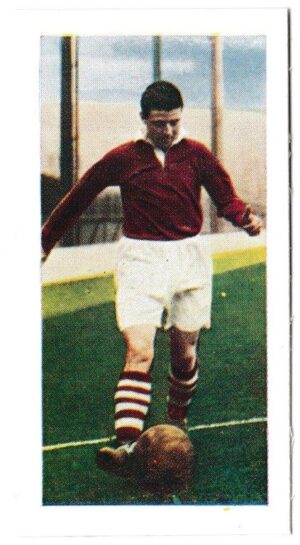 Cadet Sweets - 'Footballers (1957)' - Card #46 - Arthur Fitzimmons (Middlesbrough)