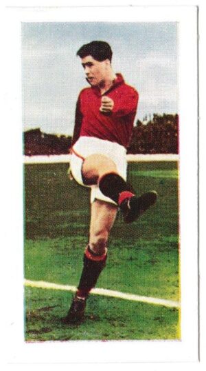 Cadet Sweets - 'Footballers (1957)' - Card #50 - Alick Jeffrey (Doncaster Rovers)