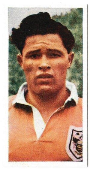 Cadet Sweets - 'Footballers (1958)' - Card #13 - W. Perry (Blackpool)