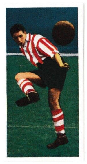 Cadet Sweets - 'Footballers (1958)' - Card #16 - George Shaw (Sheffield United)