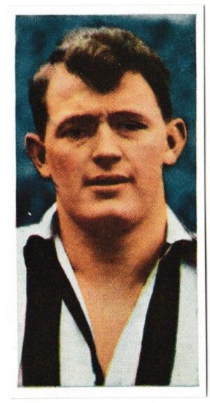 Cadet Sweets - 'Footballers (1958)' - Card #18 - R. Keith (Newcastle United)