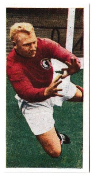 Cadet Sweets - 'Footballers (1958)' - Card #22 - Tommy Younger (Liverpool)