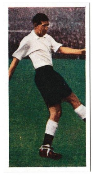 Cadet Sweets - 'Footballers (1958)' - Card #29 - Danny Blanchflower (Tottenham Hotspur)